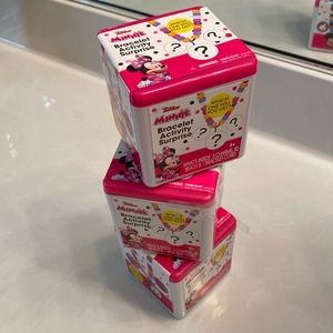 Disney Minnie bracelet activity surprise x 3